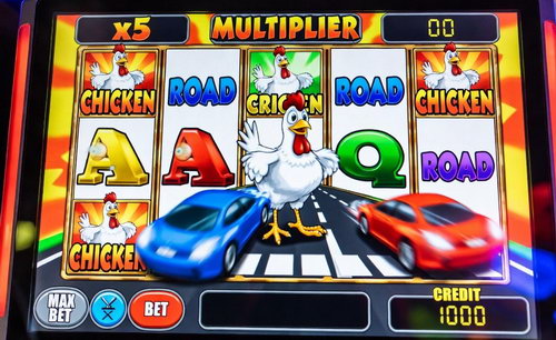 Variedad de juegos de casino online incluyendo tragamonedas